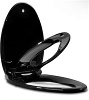 Elongated Toilet Seat Adult/Child,Built-In