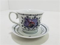 Disney Wonderland Tea Tea Cup And Saucer Set T321