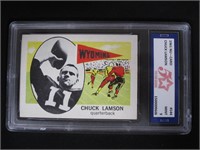 1961 NU-CARD #144 CHUCK LAMSON FSG MINT 9