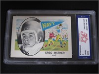 1961 NU-CARD #104 GREG MATHER FSG MINT 9