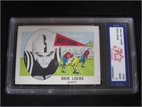 1961 NU-CARD #134 DICK LOCKE FSG MINT 9
