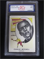1961 NU-CARD #118 CHARLIE MITCHELL FSG MINT 9
