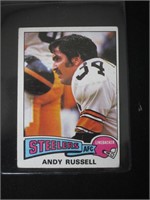 1975 TOPPS #90 ANDY RUSSELL PITTSBURGH STEELERS