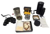 VINTAGE CAMERA, LENS, AND OTHER COLLECTIBLES