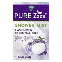 Sleeve Of 4 Vicks Pure Zzzs Shower Mist  3 Show...
