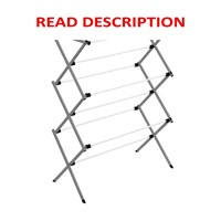 $25  29in W x 42.1in H Steel Clothes Drying Rack