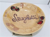 Vintage Spaghetti Serving Bowl D135