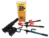 AIR HOSE REEL, STEERING WHEEL LOCKS AND MORE