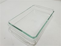 Pyrex Clear Glass 1 Quart Casserole Dish M256