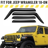 $45  AG0085 Window Deflectors for Jeep Wrangler