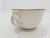 Kutani Handpainted Vintage Gold Trim Tea Cup Z168