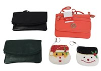 VARIOUS WALLETS AND COIN PURSES