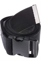Gait belt with plastic buckle
