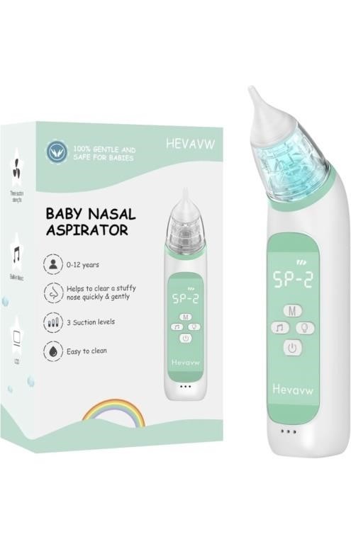 Electric nasal aspirator for baby