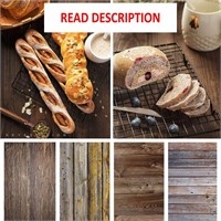 4-Pack Food Photography Backdrop  22x34Inch