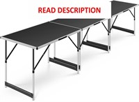 $150  24x39.5 Foldable Table  Collapsible  3Pk