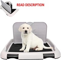 $36  Dog Potty Tray w/ Wall  For Cats  18*14*2.3in