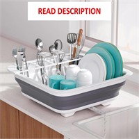 $26  Collapsible Dish Rack for RV - Gray