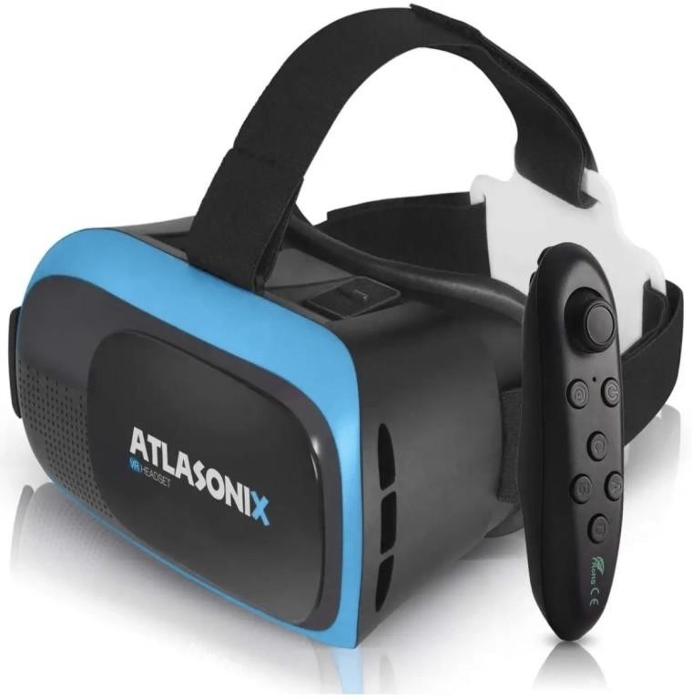 Atlasonix 3D virtual reality headset with