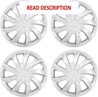 $43  ECCPP 17 Hubcap Wheel Cover - 4PCS Set