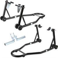 $78  990lbs Motorcycle Stands Front/Rear  Universa