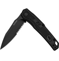 Kershaw 2.75 inch Serrated Black Blade pocket
