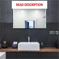 $50  Frameless Mirror 20x28 Wall Mounted