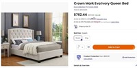 CM5111 Eva Ivory Queen Bed