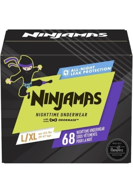 Pampers ninjamas boys underwear