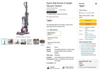 B8709  Dyson Ball Animal 3 Upright Vacuum Cleaner