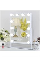 Light up makeup mirror
