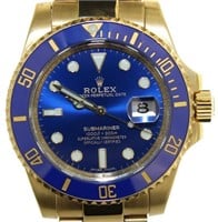 18kt Gold Rolex Oyster Perpetual 116618 Submariner