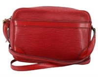 Louis Vuitton Red Epi Shoulder Bag
