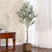 W6537  Artificial Olive Tree 5FT
