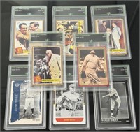 Random Graded Babe Ruth Baseball Cards