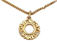 Givenchy Paris Circle Necklace