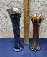 2 Carnival Tall Vases