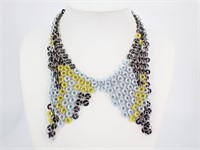 Christian Dior Multicolor Sequin Necklace