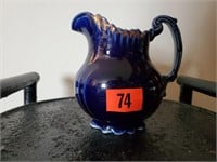 Cobalt blue pitcher