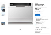 W6588  Farberware 6-Piece Countertop Dishwasher W