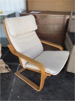 Ikea Poang Armchair With Cushion