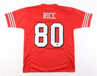Autographed Jerry Rice Jersey