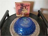 Shirley Temple bowl, book
