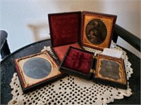 Antique portrait wallets (3)