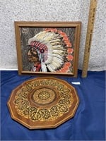 Native American Thread Art & Decorative Board