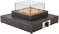 W2049  Hampton Bay Portable Gas Fire Pit - 8000BT