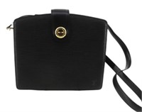 Louis Vuitton Black Epi Capuchin Shoulder Bag