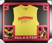 Autographed Hulk Hogan Custom Framed Jersey