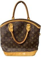 Louis Vuitton Monogram Lockit Tote Handbag