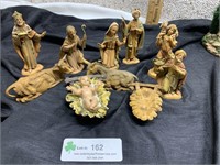 Fontanini by Roman nativity pieces